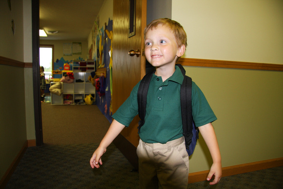 Henry's 1st Day of School