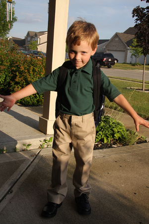 Henry's 1st Day of School